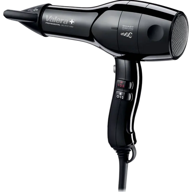Uscător de păr Valera Swiss Silent Jet 8701, 2200W, Negru Uscător de păr Valera Swiss Silent Jet 8701, 2200W, Negru