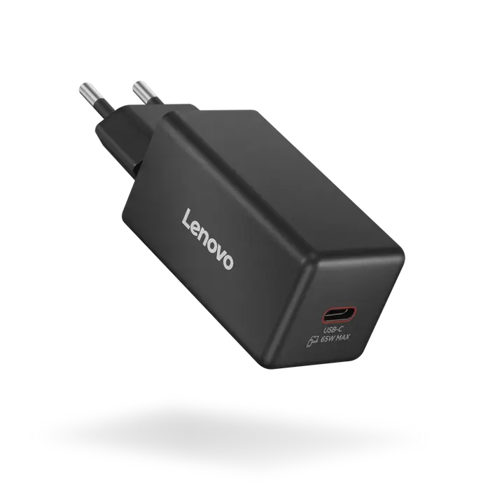 Lenovo USB-C 65W Mini GaN Charger, 1xUSB-C, (WxDxH): 61.25x32.6x32.6 mm, Weight: 110 g., USB-C cable Lenovo USB-C 65W Mini GaN Charger, 1xUSB-C, (WxDxH): 61.25x32.6x32.6 mm, Weight: 110 g., USB-C cable