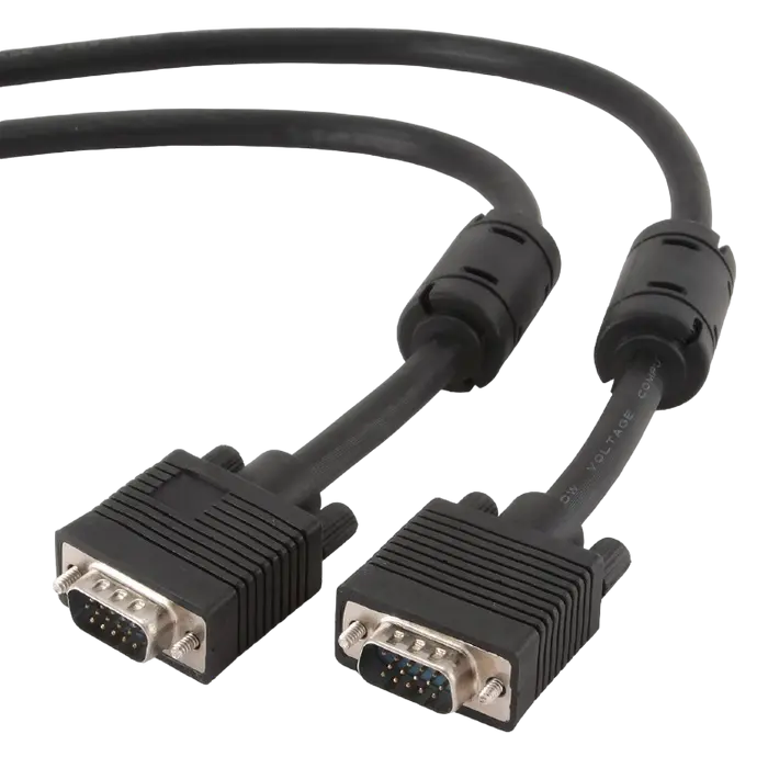 Видео кабель Cablexpert CC-PPVGA-30M-B, VGA D-Sub (M) - VGA D-Sub (M), 30м, Чёрный Видео кабель Cablexpert CC-PPVGA-30M-B, VGA D-Sub (M) - VGA D-Sub (M), 30м, Чёрный
