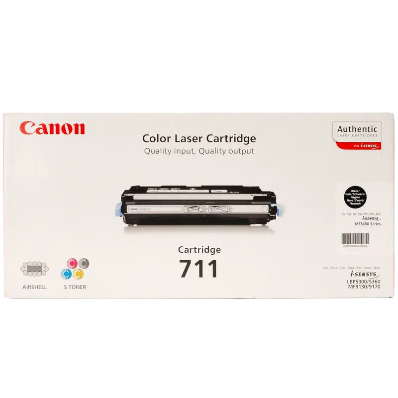 Cartuş Canon 711, Negru Cartuş Canon 711, Negru