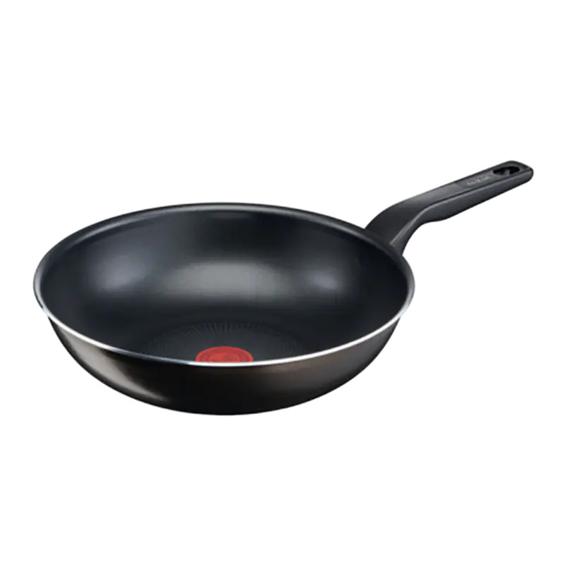 Tigaie WOK Tefal C3841953, 28cm, Negru Tigaie WOK Tefal C3841953, 28cm, Negru
