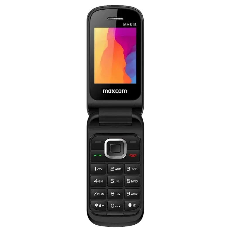 Telefon mobil MaxCom MM815, Negru Telefon mobil MaxCom MM815, Negru