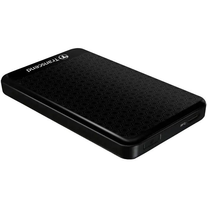 HDD portabil extern Transcend StoreJet 25A3, 1 TB, Negru (TS1TSJ25A3K) HDD portabil extern Transcend StoreJet 25A3, 1 TB, Negru (TS1TSJ25A3K)