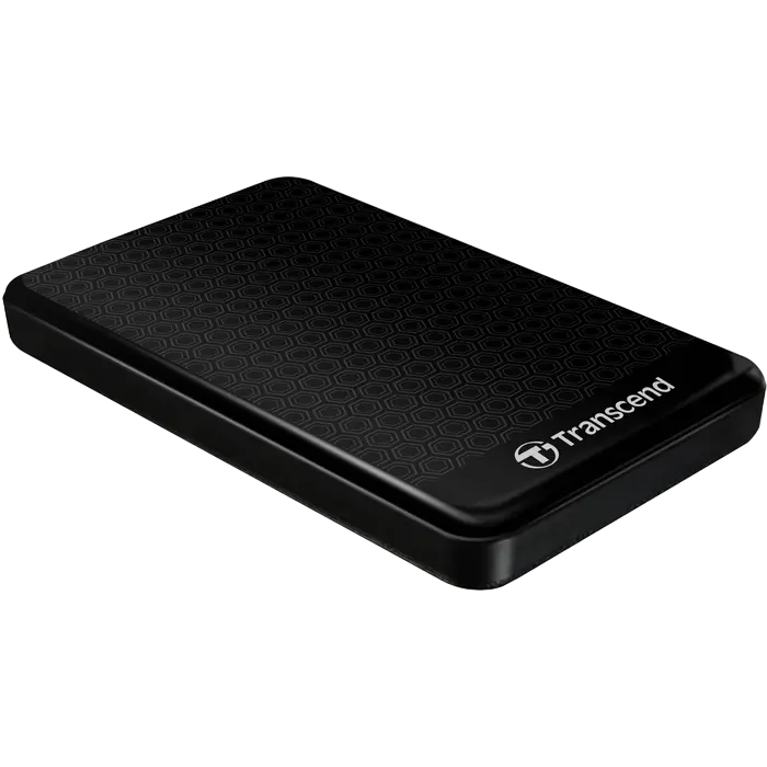 HDD portabil extern Transcend StoreJet 25A3, 1 TB, Negru (TS1TSJ25A3K) HDD portabil extern Transcend StoreJet 25A3, 1 TB, Negru (TS1TSJ25A3K)