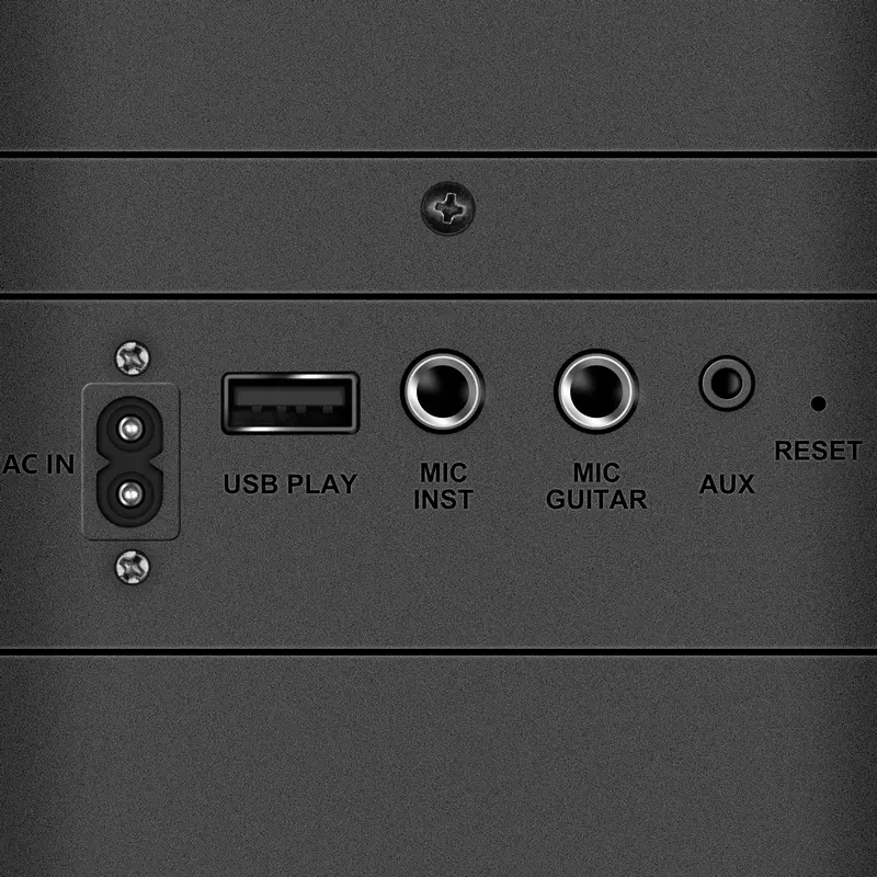 Partybox SVEN "PS-960" 180W, TWS, Bluetooth, FM, USB,LED-display, 6000mA*h, Black Partybox SVEN