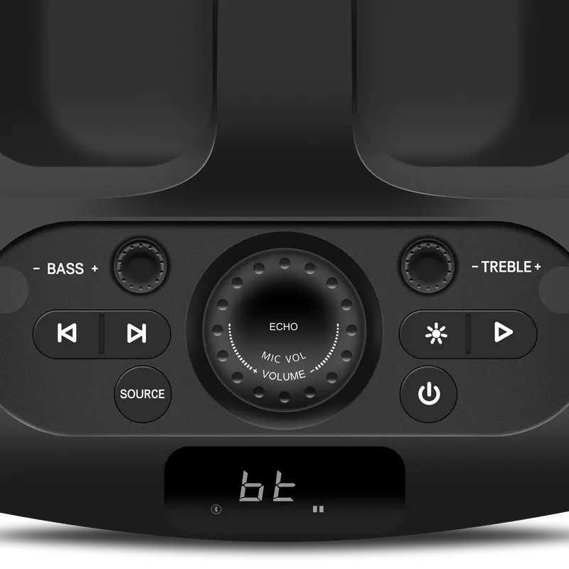 Partybox SVEN "PS-960" 180W, TWS, Bluetooth, FM, USB,LED-display, 6000mA*h, Black Partybox SVEN