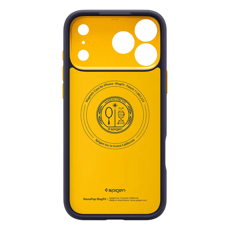 Чехол Spigen Nano Pop with MagSafe для Apple iPhone 17 Pro, Bluebery Navy Чехол Spigen Nano Pop with MagSafe для Apple iPhone 17 Pro, Bluebery Navy