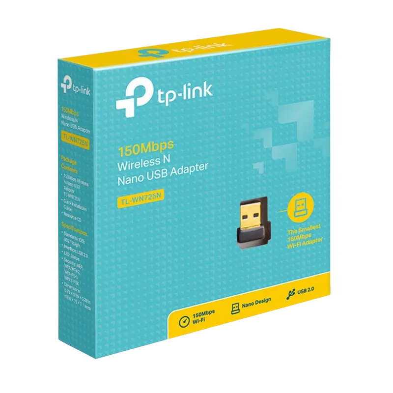 Adapter USB TP-LINK TL-WN725N Adapter USB TP-LINK TL-WN725N