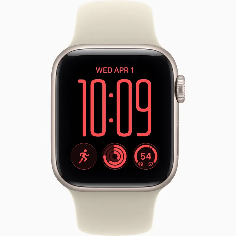 Apple Watch SE 3 40mm Aluminum Case with Sand Sport Band - M/L MJKW4 GPS, Starlight Apple Watch SE 3 40mm Aluminum Case with Sand Sport Band - M/L MJKW4 GPS, Starlight