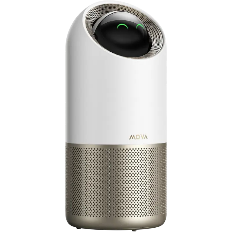 Purificator de aer Mova X10 Plus, Alb | Auriu Purificator de aer Mova X10 Plus, Alb | Auriu