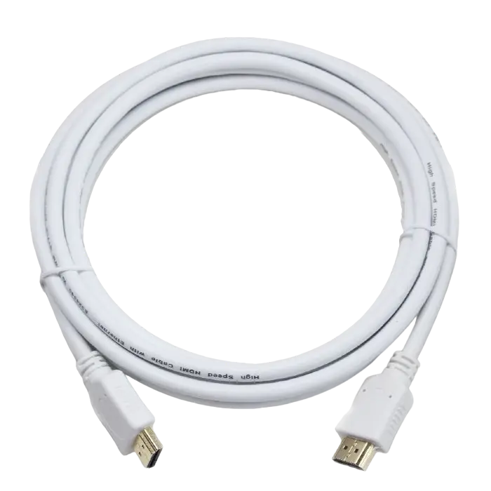 Видео кабель Cablexpert CC-HDMI4-W-6, HDMI (M) - HDMI (M), 1,8м, Белый Видео кабель Cablexpert CC-HDMI4-W-6, HDMI (M) - HDMI (M), 1,8м, Белый