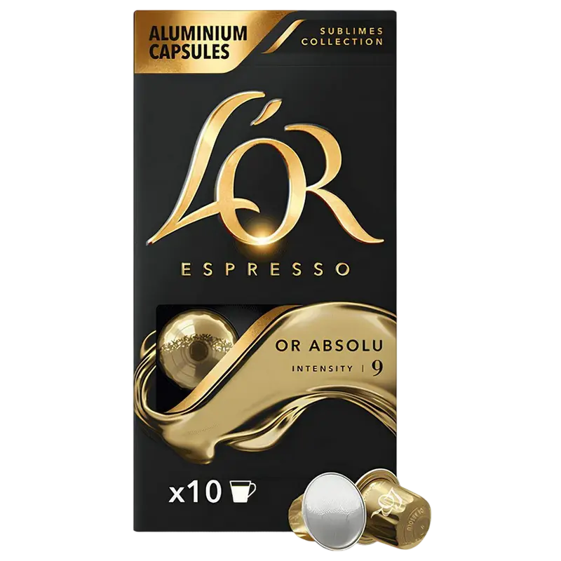 Кофе L'OR Espresso Or Absolu, 10 шт