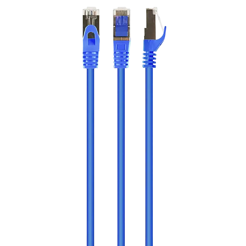 Патч-корд Cablexpert PP6-1M/B, Cat6 FTP , 1м, Синий Патч-корд Cablexpert PP6-1M/B, Cat6 FTP , 1м, Синий