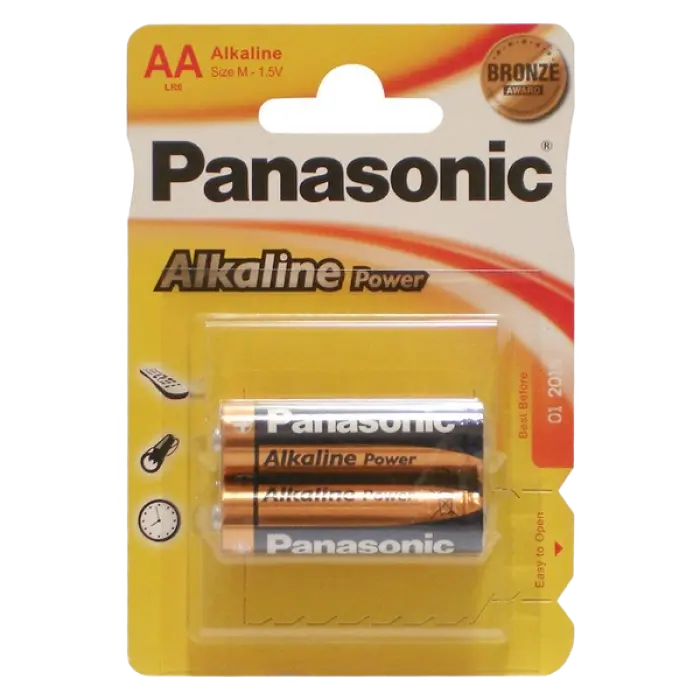 Батарейки Panasonic LR6REB, AA, 2шт. Батарейки Panasonic LR6REB, AA, 2шт.