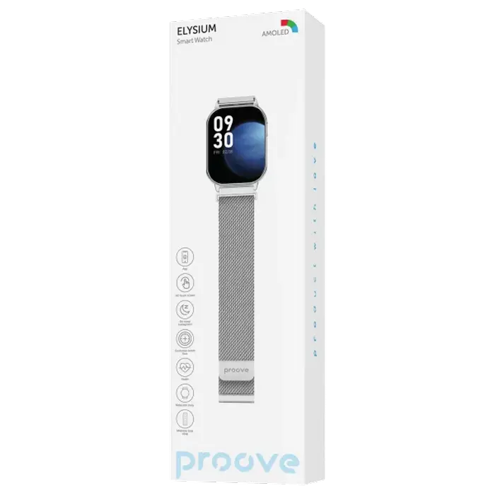 Smart Watch Proove Elysium Silver Glossy Smart Watch Proove Elysium Silver Glossy