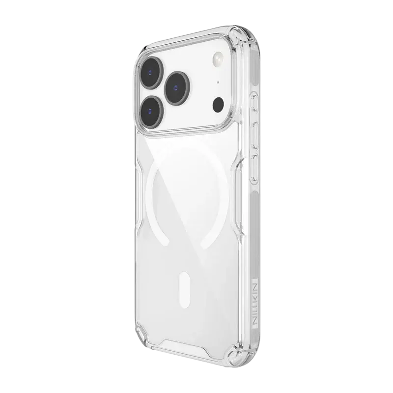 Чехол Nillkin Nature Pro Magnetic для Apple iPhone 17 Pro Max, Прозрачный Чехол Nillkin Nature Pro Magnetic для Apple iPhone 17 Pro Max, Прозрачный