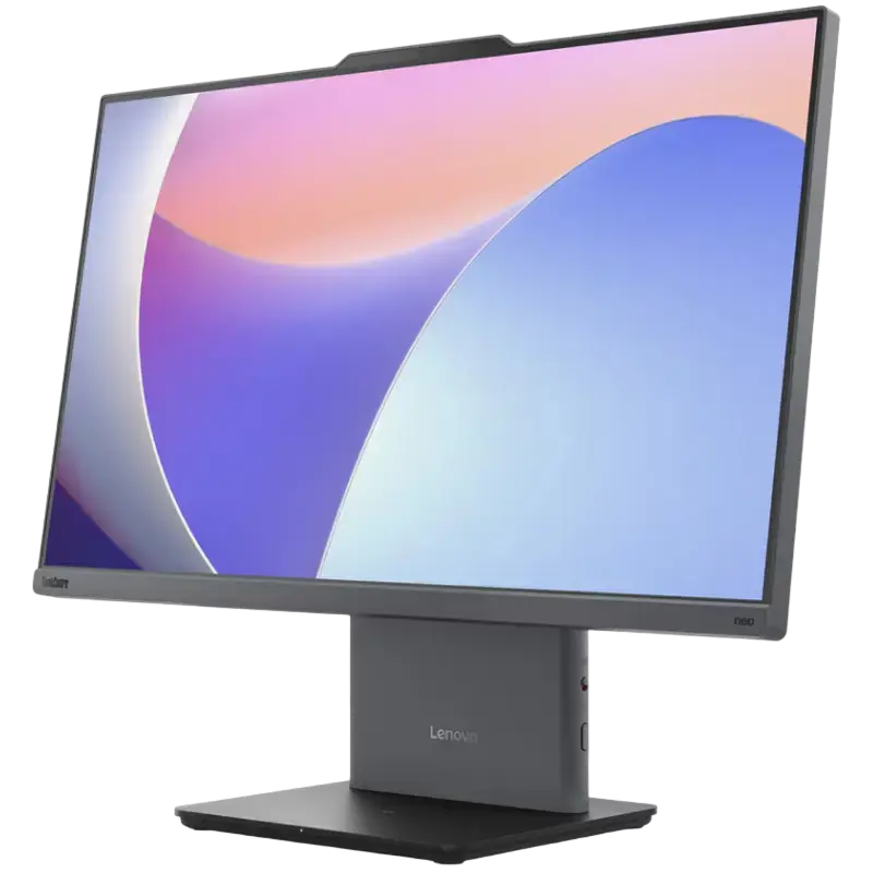 Computer All-in-One Lenovo ThinkCentre neo 50a Gen 5, 23,8", Intel Core i7-13620H, 16GB/512GB, Fără SO, Luna Grey Computer All-in-One Lenovo ThinkCentre neo 50a Gen 5, 23,8
