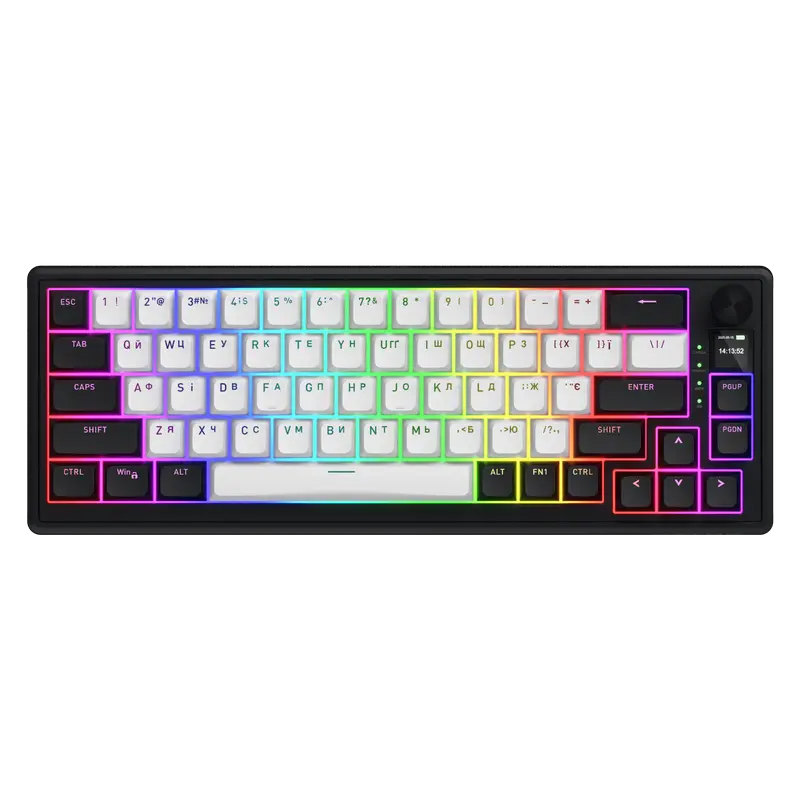 Tastatură HATOR Skyfall 65 MAG ULTIMA 8K, Cu fir / Fără fir, Negru | Alb Tastatură HATOR Skyfall 65 MAG ULTIMA 8K, Cu fir / Fără fir, Negru | Alb