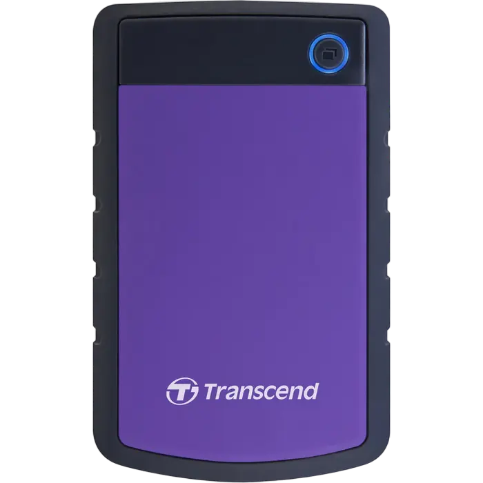 Внешний портативный жесткий диск Transcend StoreJet 25H3P, 1 ТБ, Серый/Фиолетовый (TS1TSJ25H3P) Внешний портативный жесткий диск Transcend StoreJet 25H3P, 1 ТБ, Серый/Фиолетовый (TS1TSJ25H3P)