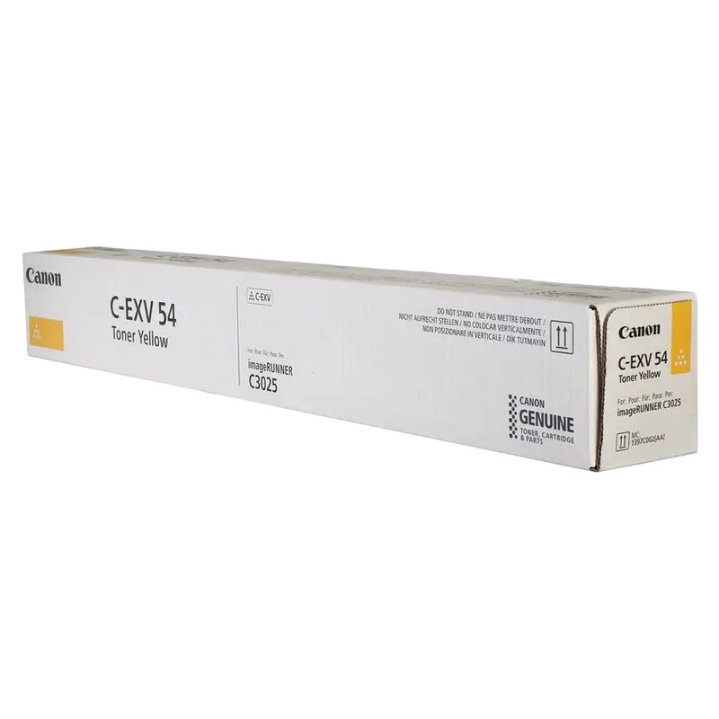 Тонер Canon C-EXV54, Желтый Тонер Canon C-EXV54, Желтый