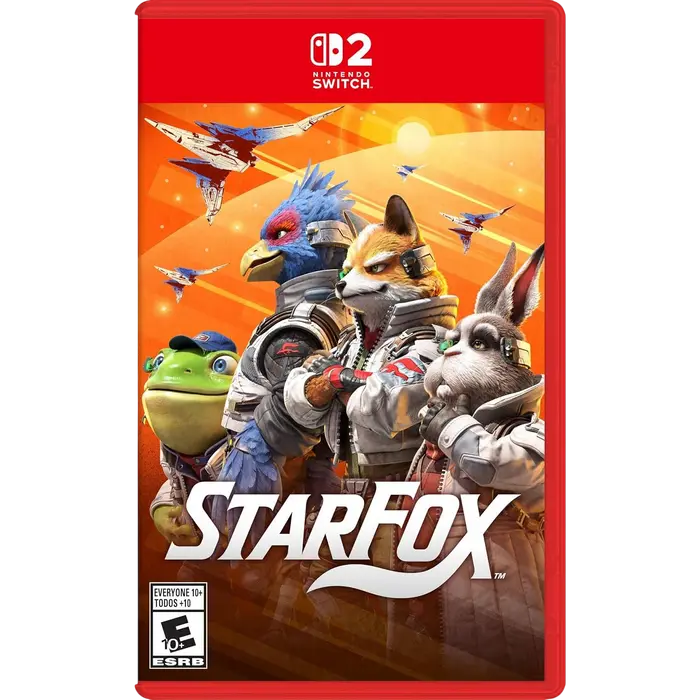 Nintendo Star Fox, Гонки и полеты, Nintendo Switch 2, Картридж Nintendo Star Fox, Гонки и полеты, Nintendo Switch 2, Картридж