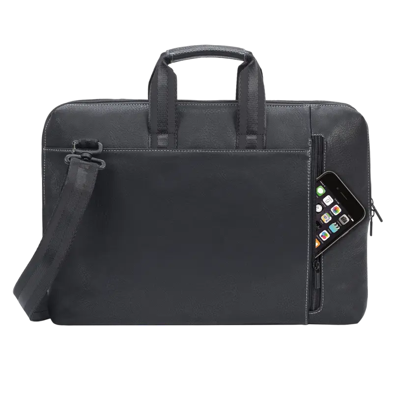 Сумка для ноутбука RivaCase Orly, 16", Полиэстер, Чёрный Сумка для ноутбука RivaCase Orly, 16