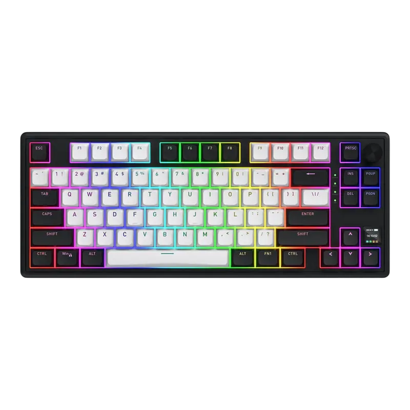 Tastatură HATOR Skyfall 80 MAG ULTIMA 8K, Cu fir / Fără fir, Negru | Alb Tastatură HATOR Skyfall 80 MAG ULTIMA 8K, Cu fir / Fără fir, Negru | Alb