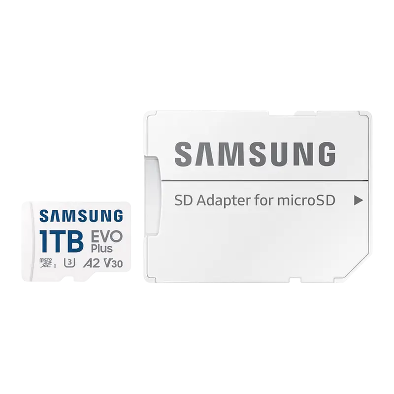 Card de Memorie Samsung EVO Plus MicroSDXC, 1024GB (MB-MC1T0SA/) Card de Memorie Samsung EVO Plus MicroSDXC, 1024GB (MB-MC1T0SA/)