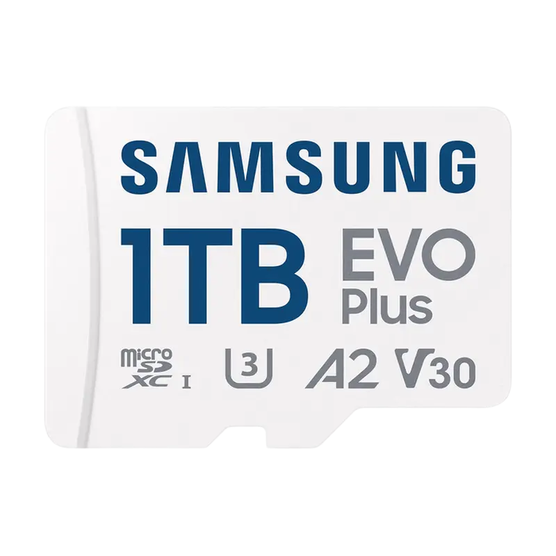 Card de Memorie Samsung EVO Plus MicroSDXC, 1024GB (MB-MC1T0SA/) Card de Memorie Samsung EVO Plus MicroSDXC, 1024GB (MB-MC1T0SA/)