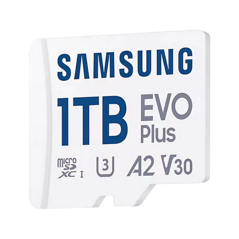 Card de Memorie Samsung EVO Plus MicroSDXC, 1024GB (MB-MC1T0SA/) Card de Memorie Samsung EVO Plus MicroSDXC, 1024GB (MB-MC1T0SA/)