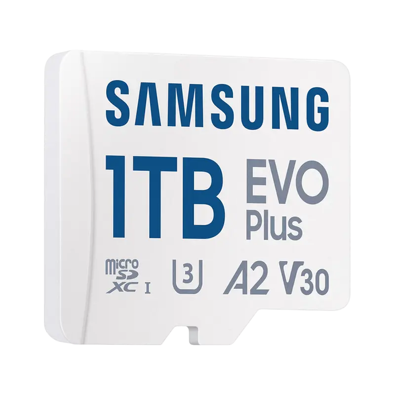 Card de Memorie Samsung EVO Plus MicroSDXC, 1024GB (MB-MC1T0SA/) Card de Memorie Samsung EVO Plus MicroSDXC, 1024GB (MB-MC1T0SA/)