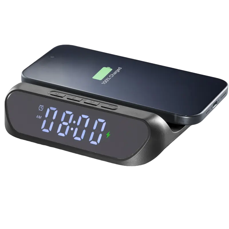 Цифровой будильник Cellularline Smart Clock, Чёрный Цифровой будильник Cellularline Smart Clock, Чёрный