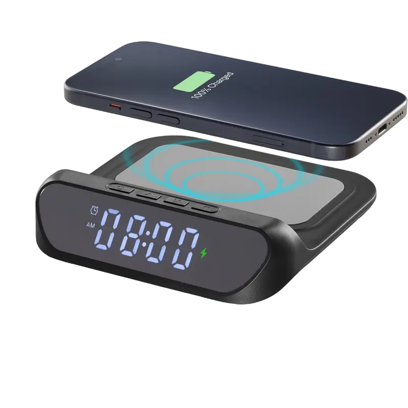 Цифровой будильник Cellularline Smart Clock, Чёрный Цифровой будильник Cellularline Smart Clock, Чёрный
