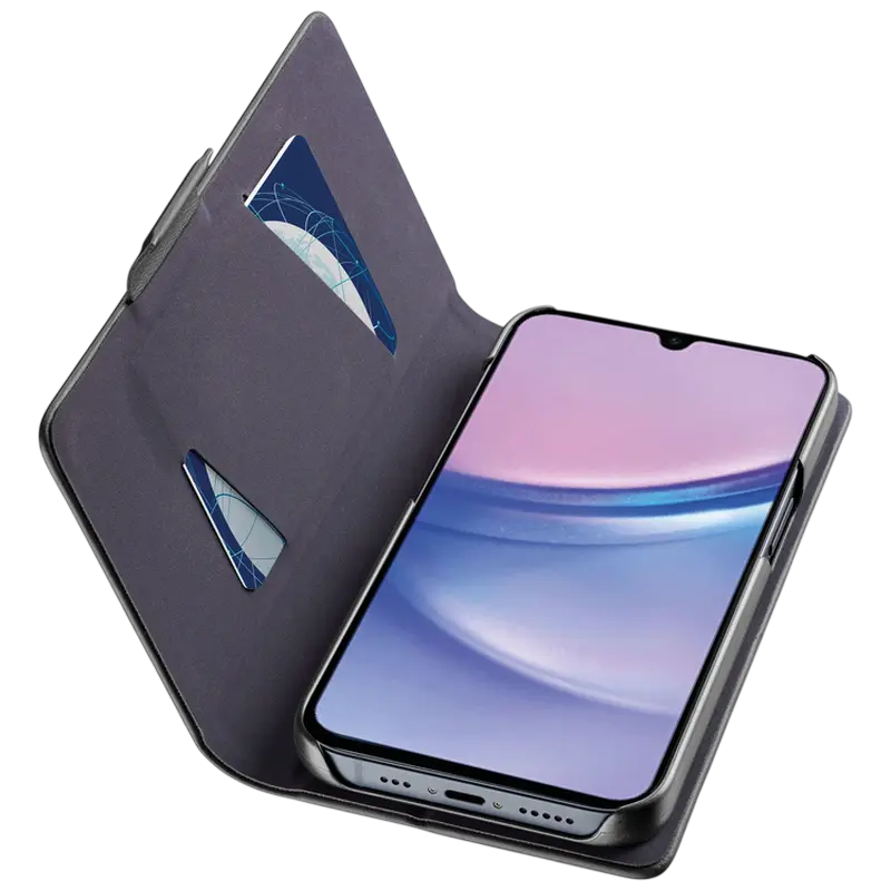Чехол книжка Cellularline Book - Galaxy A16, Чёрный Чехол книжка Cellularline Book - Galaxy A16, Чёрный