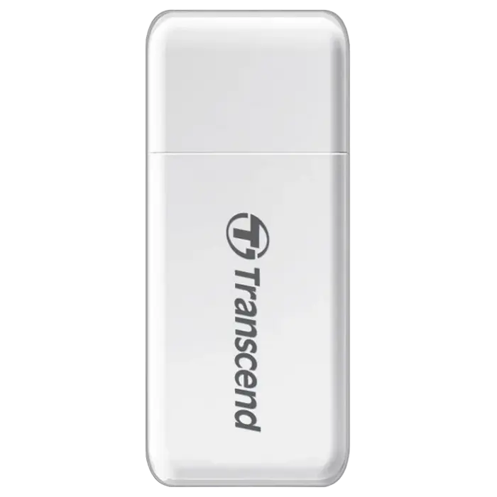 Кардридер Transcend TS-RDF5, USB Type-A, Белый Кардридер Transcend TS-RDF5, USB Type-A, Белый