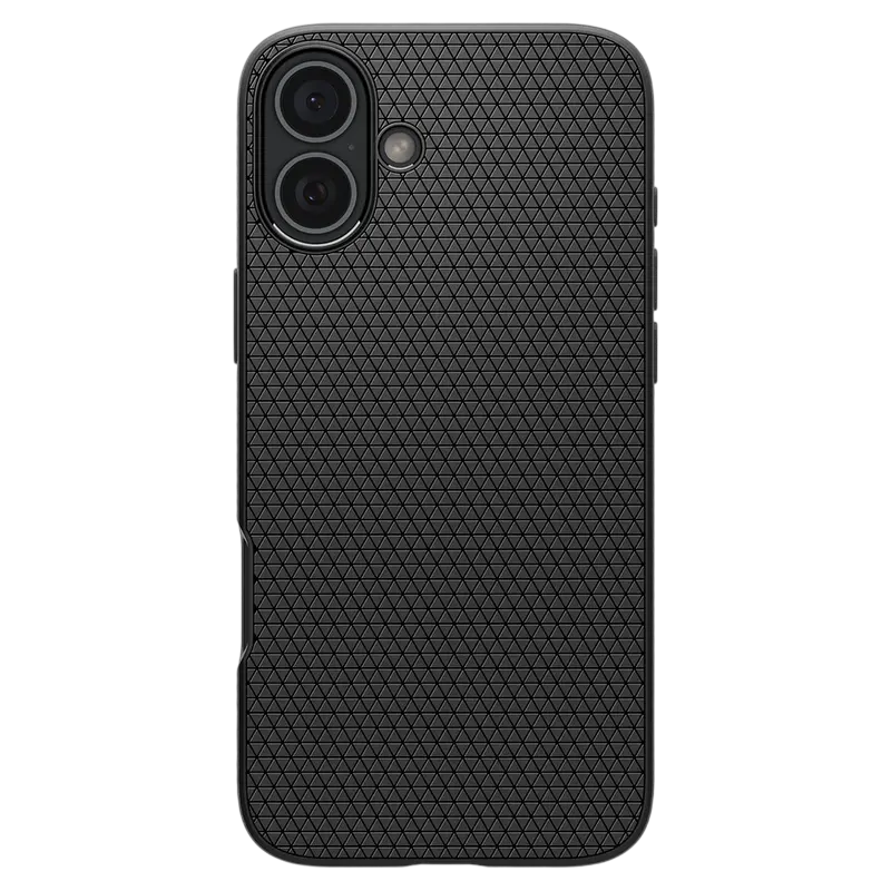 Husă Spigen iPhone 16 Plus Liquid Air, Negru mat Husă Spigen iPhone 16 Plus Liquid Air, Negru mat