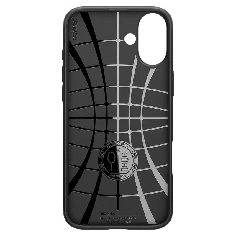 Husă Spigen iPhone 16 Plus Liquid Air, Negru mat Husă Spigen iPhone 16 Plus Liquid Air, Negru mat