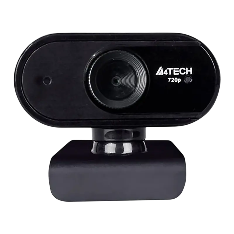 PC Camera A4Tech PK-825P, 720P HD Sensor, Built-in Microphone, Fixed Focus, HD Glass Lens, Black PC Camera A4Tech PK-825P, 720P HD Sensor, Built-in Microphone, Fixed Focus, HD Glass Lens, Black