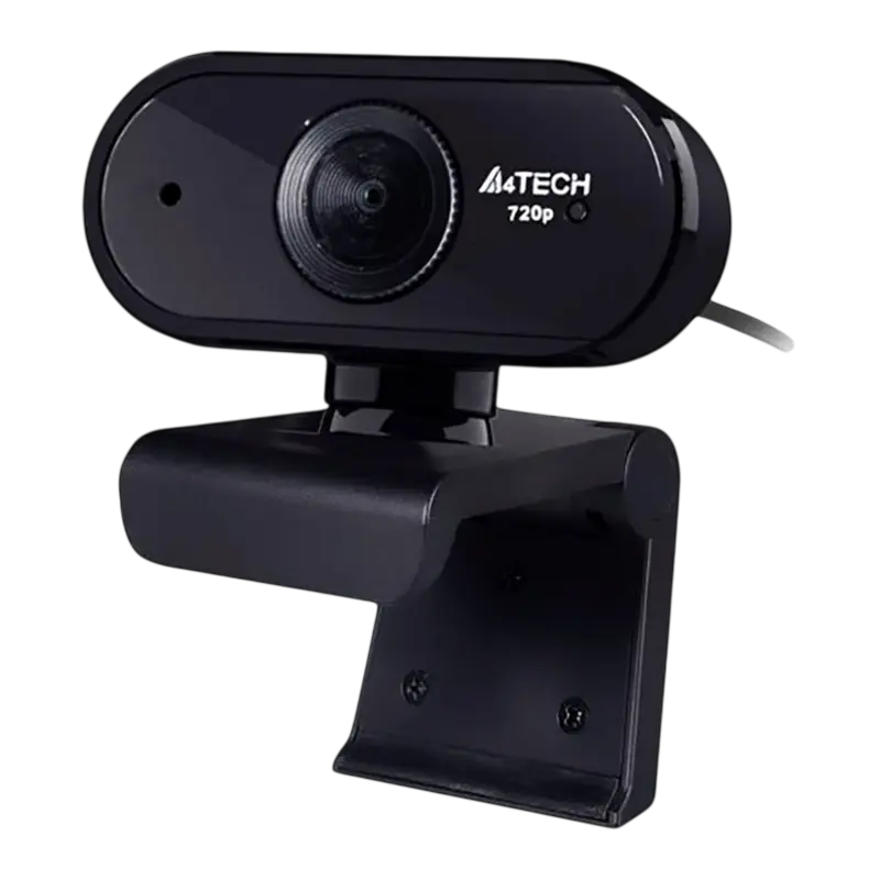 PC Camera A4Tech PK-825P, 720P HD Sensor, Built-in Microphone, Fixed Focus, HD Glass Lens, Black PC Camera A4Tech PK-825P, 720P HD Sensor, Built-in Microphone, Fixed Focus, HD Glass Lens, Black