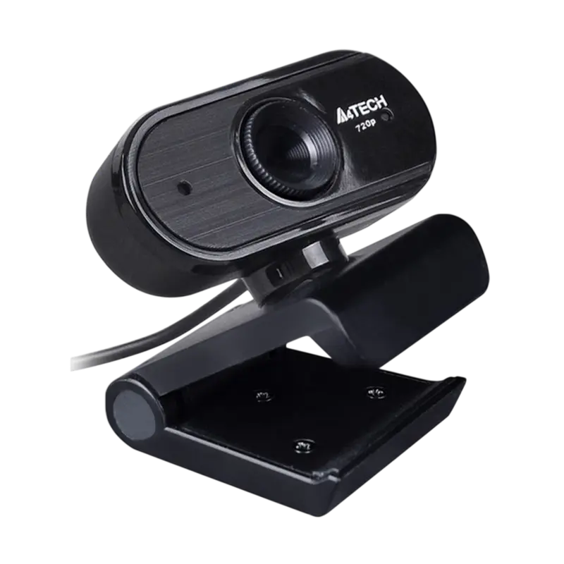 PC Camera A4Tech PK-825P, 720P HD Sensor, Built-in Microphone, Fixed Focus, HD Glass Lens, Black PC Camera A4Tech PK-825P, 720P HD Sensor, Built-in Microphone, Fixed Focus, HD Glass Lens, Black