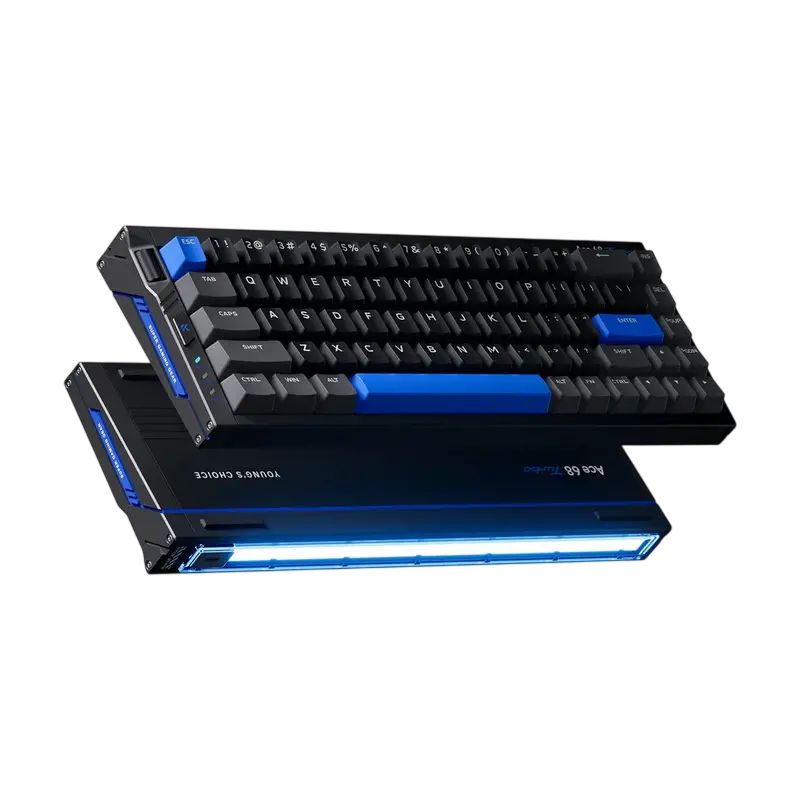Клавиатура MCHOSE Ace 68 Turbo, Проводное, Cyber Black Клавиатура MCHOSE Ace 68 Turbo, Проводное, Cyber Black