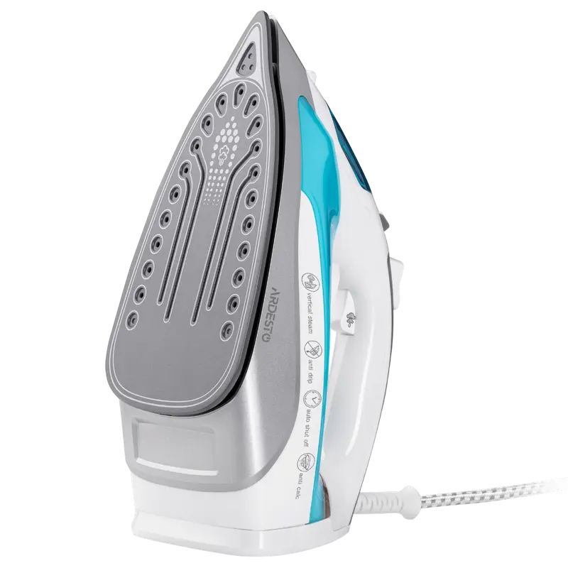 Fier de călcat Ardesto IR-C2228-TQ, 2200W, Albastru | Alb Fier de călcat Ardesto IR-C2228-TQ, 2200W, Albastru | Alb