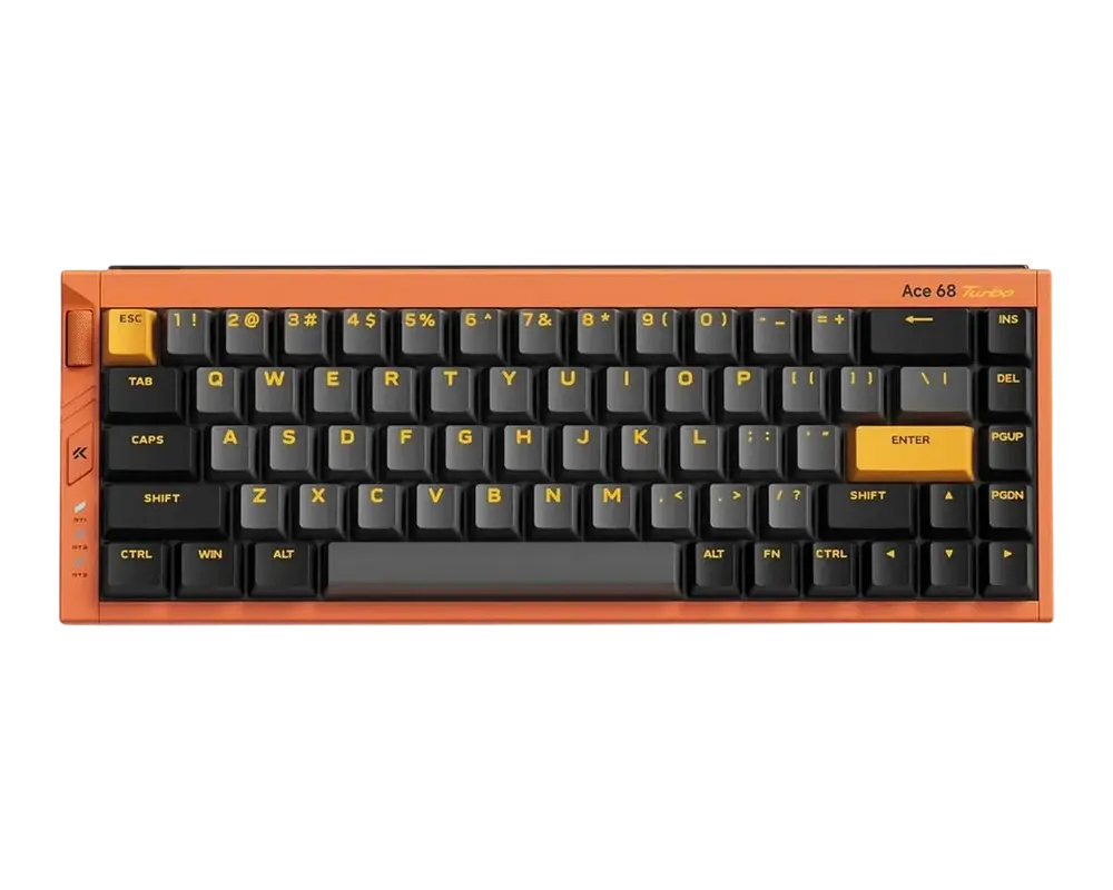 Клавиатура MCHOSE Ace 68 Turbo, Проводное, Galaxy Orange