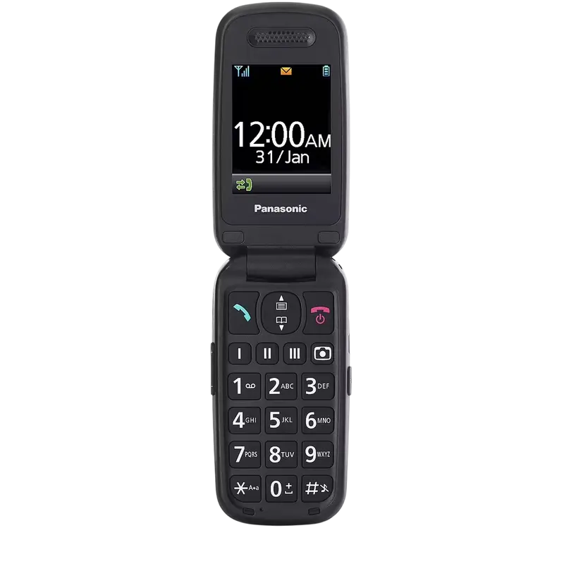 KX-TU446 Panasonic 2G Rubber Grey Clam Shell KX-TU446 Panasonic 2G Rubber Grey Clam Shell
