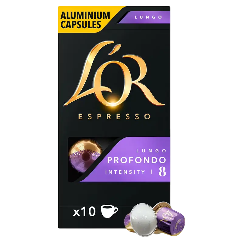 Cafea L'OR Espresso Lungo Profondo, 10 buc Cafea L'OR Espresso Lungo Profondo, 10 buc