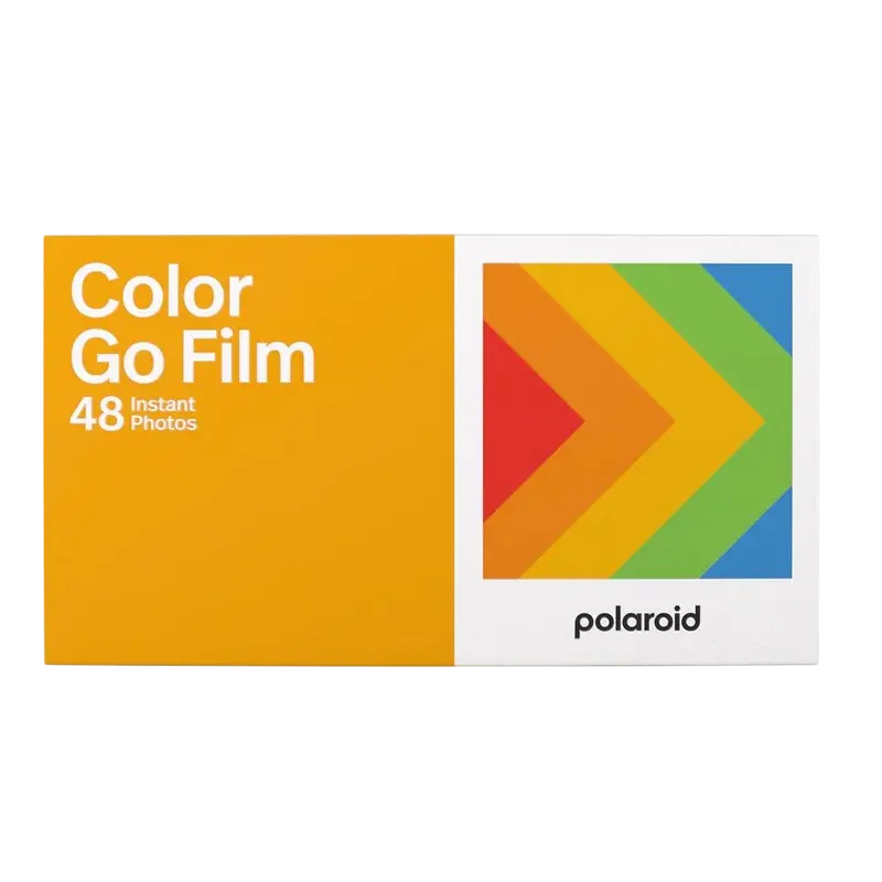 Фотобумага Polaroid Go Color Film, 48 шт, Белый Фотобумага Polaroid Go Color Film, 48 шт, Белый