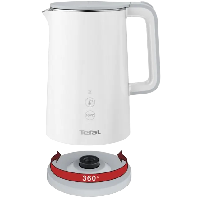 Fierbător electric Tefal KO693110, Alb Fierbător electric Tefal KO693110, Alb