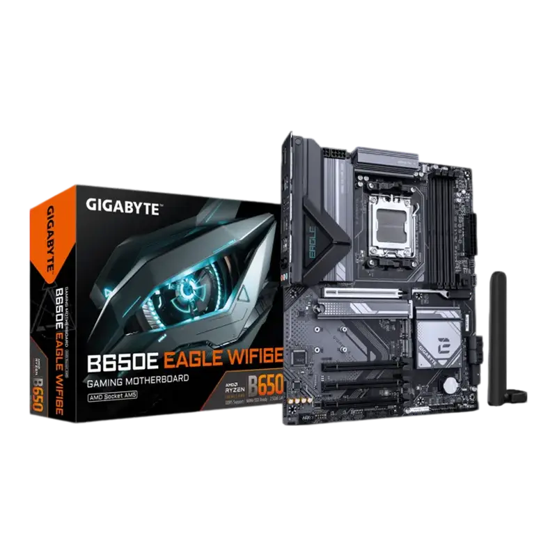 Placă de bază Gigabyte B650E EAGLE WF6E, AM5, AMD B650, ATX Placă de bază Gigabyte B650E EAGLE WF6E, AM5, AMD B650, ATX