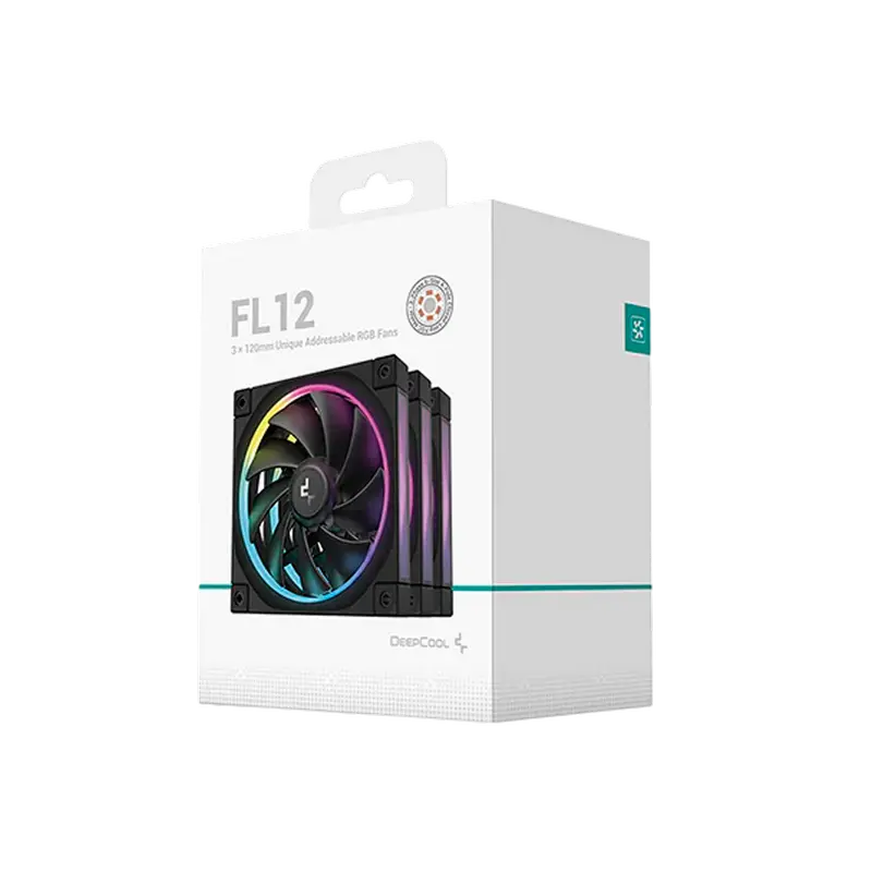 Ventilator PC Deepcool FL12 SE 3in1 kit, 120 mm Ventilator PC Deepcool FL12 SE 3in1 kit, 120 mm