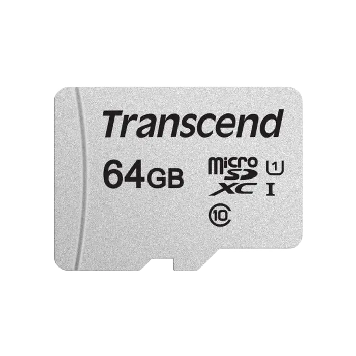Card de Memorie Transcend MicroSDXC Class 10, 64GB (TS64GUSD300S-A) Card de Memorie Transcend MicroSDXC Class 10, 64GB (TS64GUSD300S-A)